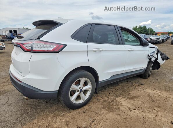 2FMPK4G9XJBC34422 2018 FORD EDGE White Trasero derecho