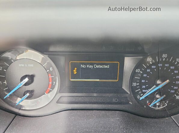 2FMPK4G9XJBC34422 2018 FORD EDGE White Vista del cuadro de instrumentos