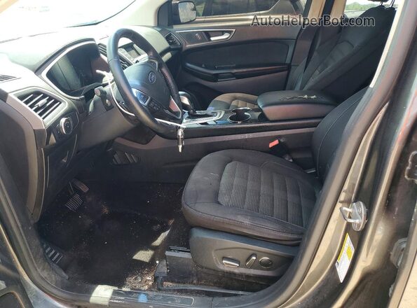 2FMPK4J80GBC05522 2016 FORD EDGE Charcoal Widok wnętrza z przodu