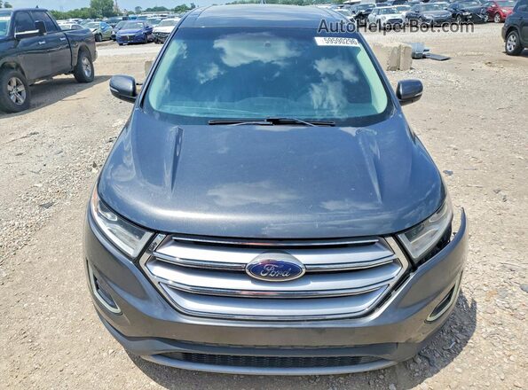 2FMPK4J80GBC05522 2016 FORD EDGE Charcoal Widok z przodu