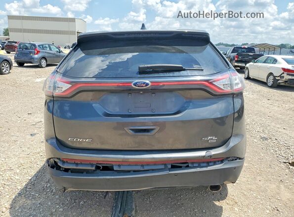 2FMPK4J80GBC05522 2016 FORD EDGE Charcoal Widok z tyłu