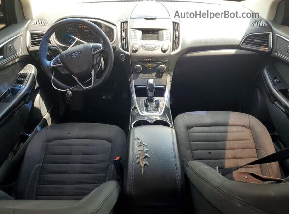 2FMPK4J80GBC05522 2016 FORD EDGE Charcoal Widok deski rozdzielczej