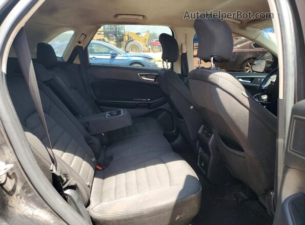 2FMPK4J80GBC05522 2016 FORD EDGE Charcoal Widok tylnych siedzeń