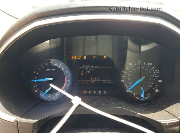 2FMPK4J80GBC05522 2016 FORD EDGE Charcoal Widok zestawu wskaźników