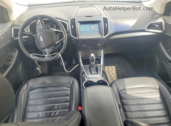 2FMPK4J80GBC54526 2016 FORD EDGE Silver წინა პანელის ხედი