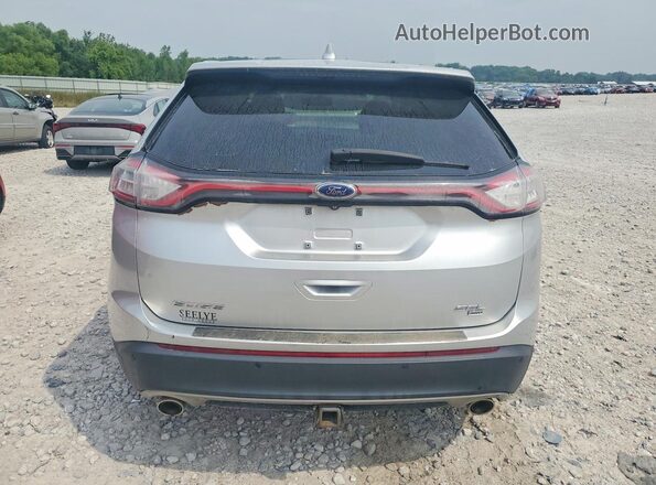 2FMPK4J80GBC54526 2016 FORD EDGE Silver უკანა ხედი