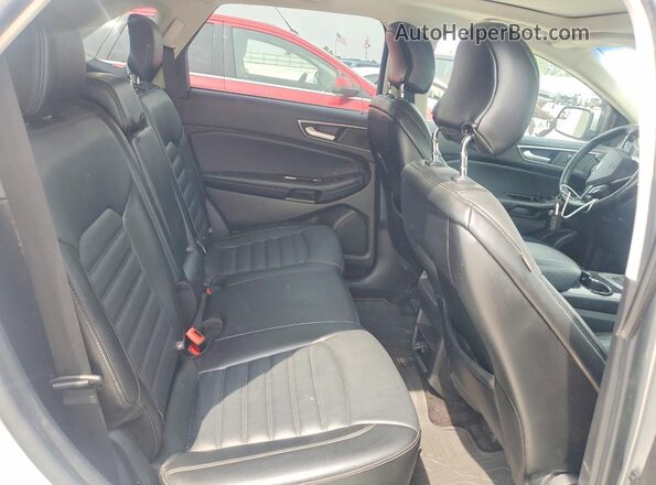 2FMPK4J80GBC54526 2016 FORD EDGE Silver უკანა სალონის ხედი
