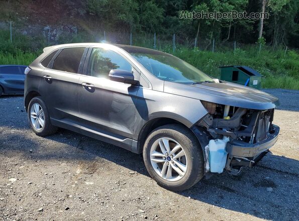 2FMPK4J80HBB54153 2017 FORD EDGE Charcoal Առջևի աջ