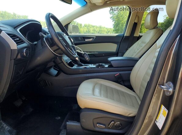 2FMPK4J80HBB54153 2017 FORD EDGE Charcoal Սալոնի դիմացի տեսք