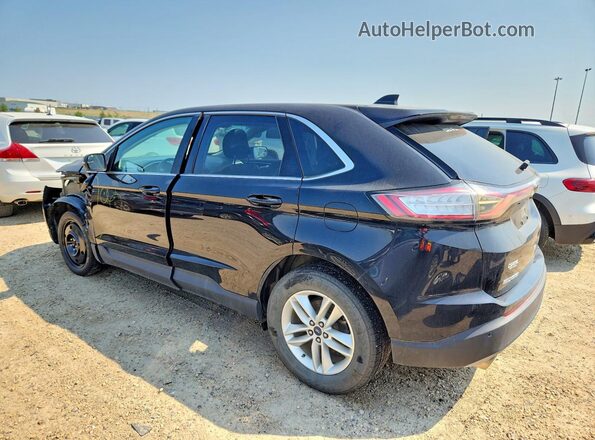 2FMPK4J80HBB84608 2017 FORD EDGE Black Հետևի ձախ