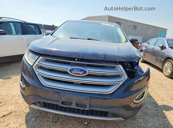 2FMPK4J80HBB84608 2017 FORD EDGE Black Դիմացի տեսք