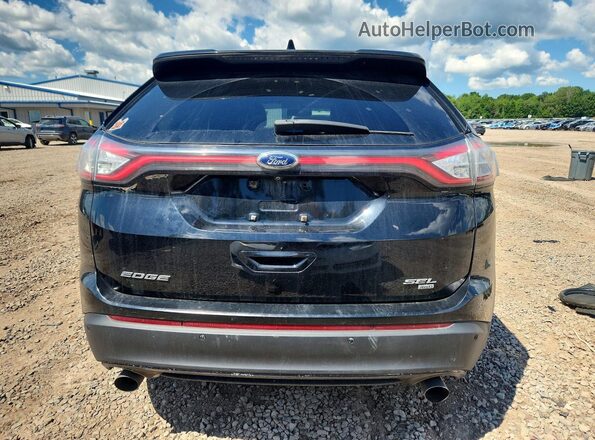 2FMPK4J81GBB62308 2016 FORD EDGE Black Widok z tyłu