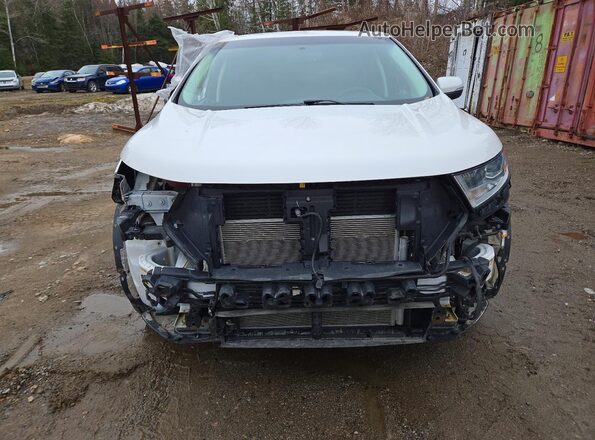 2FMPK4J81GBC18523 2016 FORD EDGE White Widok z przodu