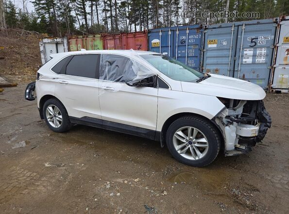 2FMPK4J81GBC18523 2016 FORD EDGE White Przód prawy