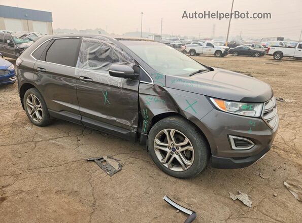 2FMPK4J81HBB53559 2017 FORD EDGE Charcoal Առջևի աջ