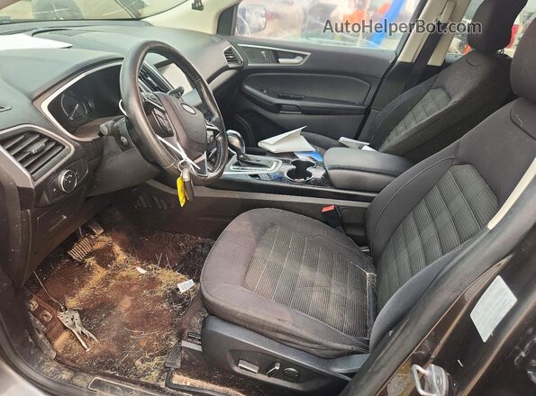 2FMPK4J81HBB53559 2017 FORD EDGE Charcoal Սալոնի դիմացի տեսք