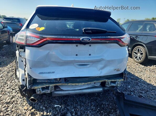 2FMPK4J81HBC18376 2017 FORD EDGE White Widok z tyłu