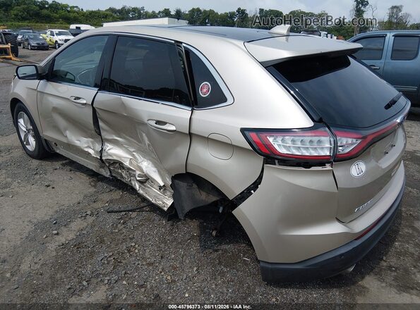 2FMPK4J81HBC57498 2017 FORD EDGE Gold Задня ліва чверть