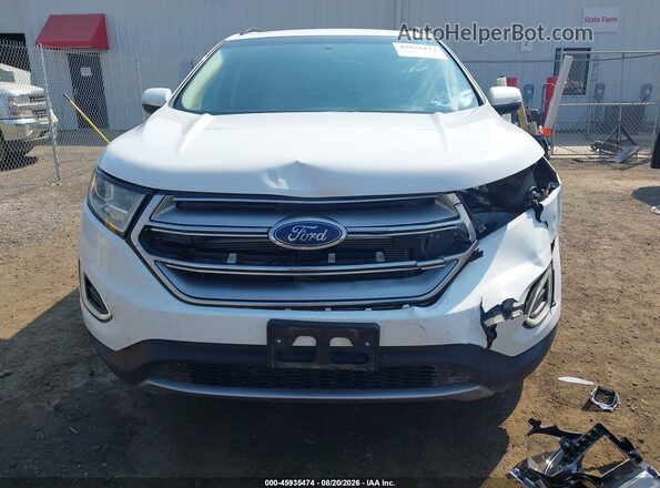 2FMPK4J81JBB89810 2018 FORD EDGE White Front view