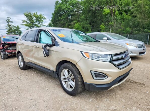 2FMPK4J81JBC46474 2018 FORD EDGE Tan Front right