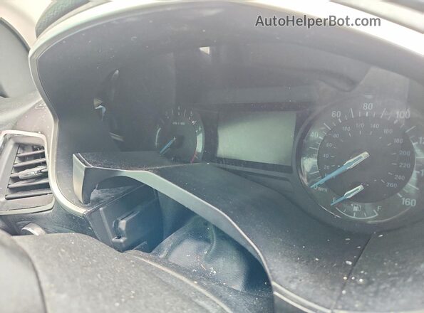 2FMPK4J81JBC46474 2018 FORD EDGE Tan Instrument cluster view