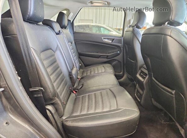 2FMPK4J82GBB45694 2016 FORD EDGE Gray Widok wnętrza z tyłu
