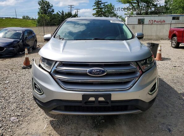 2FMPK4J82GBB77299 2016 FORD EDGE Серебряный Вид спереди