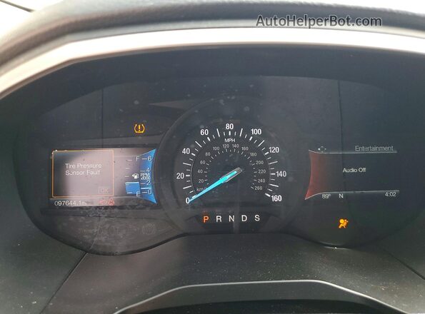 2FMPK4J82GBB77299 2016 FORD EDGE Серебряный Вид щитка приборов