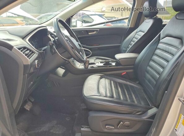 2FMPK4J82GBB77299 2016 FORD EDGE Серебряный Вид салона спереди