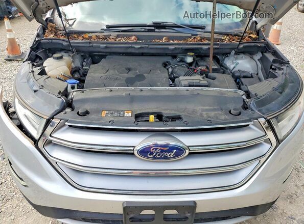 2FMPK4J82GBB77299 2016 FORD EDGE Серебряный Вид подкапотного пространства