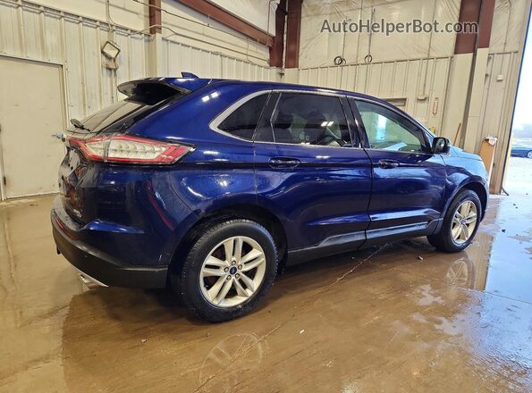 2FMPK4J82GBC02007 2016 FORD EDGE Blue Tył prawy