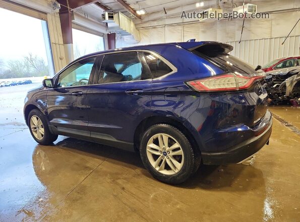 2FMPK4J82GBC02007 2016 FORD EDGE Blue Tył lewy