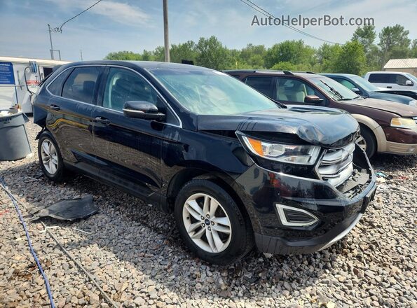 2FMPK4J82HBB61556 2017 FORD EDGE Black Առջևի աջ