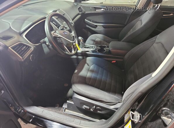 2FMPK4J83GBB62987 2016 FORD EDGE Black Vista interior delantera