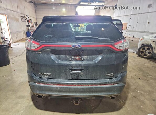 2FMPK4J83GBB62987 2016 FORD EDGE Black Vista trasera