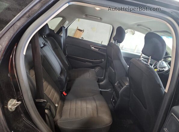 2FMPK4J83GBB62987 2016 FORD EDGE Black Vista interior trasera