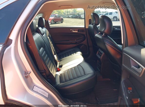 2FMPK4J83GBB84164 2016 FORD EDGE Silver Widok naklejki z numerem VIN