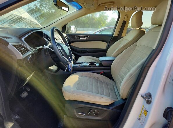 2FMPK4J83GBC59011 2016 FORD EDGE Белый Вид салона спереди