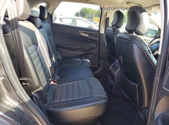 2FMPK4J83JBB15837 2018 FORD EDGE Gray უკანა სალონის ხედი