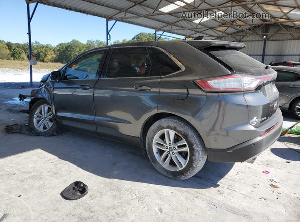 2FMPK4J84JBB69776 2018 FORD EDGE Gray Trasero izquierdo