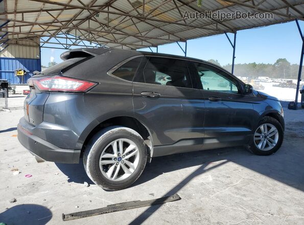 2FMPK4J84JBB69776 2018 FORD EDGE Gray Trasero derecho