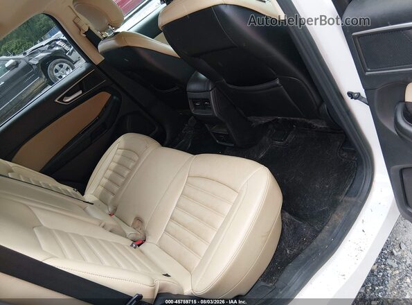 2FMPK4J85GBB48038 2016 FORD EDGE White Widok naklejki z numerem VIN