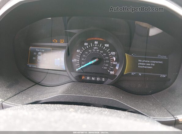 2FMPK4J85GBB48038 2016 FORD EDGE White Widok tylnych siedzeń