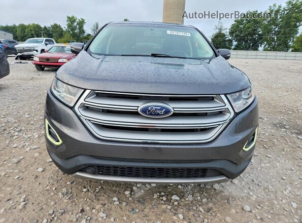 2FMPK4J85GBB96543 2016 FORD EDGE Gray Front view