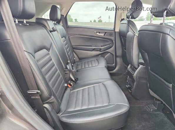 2FMPK4J85GBB96543 2016 FORD EDGE Gray Rear seats view
