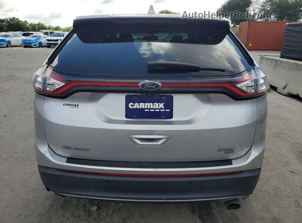 2FMPK4J85HBB45383 2017 FORD EDGE Silver Vista trasera