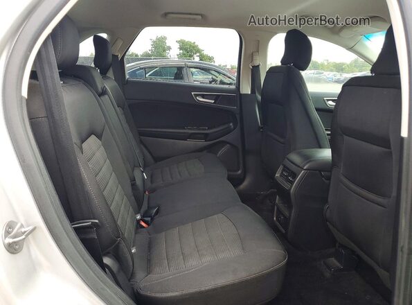 2FMPK4J85HBB45383 2017 FORD EDGE Silver Vista interior trasera