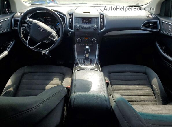 2FMPK4J85HBB45383 2017 FORD EDGE Silver Vista del salpicadero
