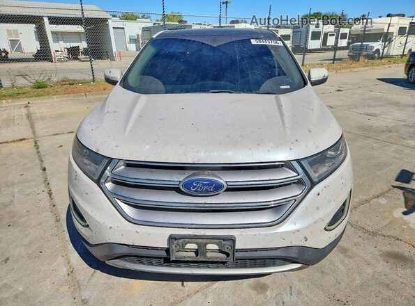 2FMPK4J85HBC10264 2017 FORD EDGE White Front view