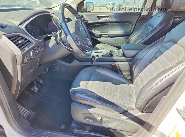 2FMPK4J85HBC10264 2017 FORD EDGE White Front interior view